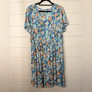 Croft & Barrow Floral Midi Dress